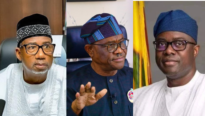 Bala Mohammed, Nyesom Wike, Seyi Makinde
