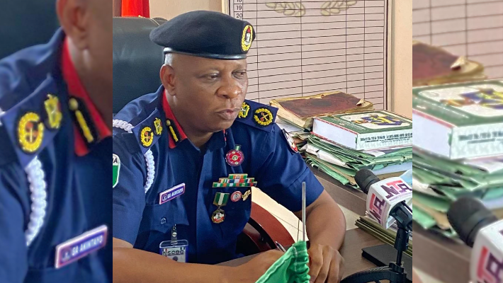 NSCDC commandant in Edo, Saidi Akintayo
