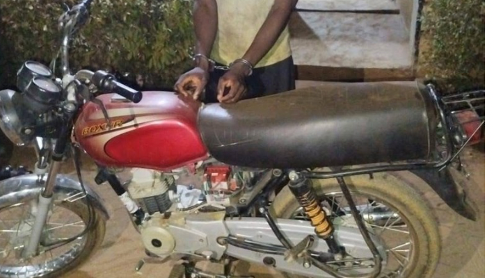 Motorcycle thief