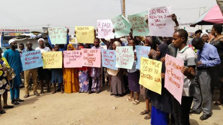 Osun teachers protest