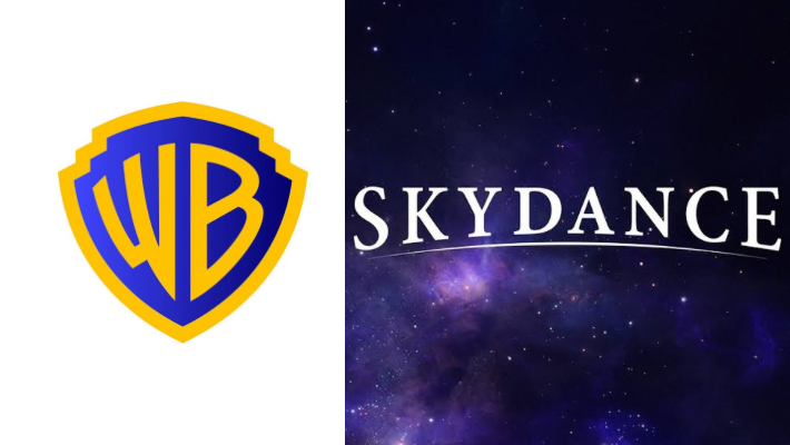 Warner Bros and Skydance logos