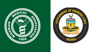 NMA and Anambra state government logo
