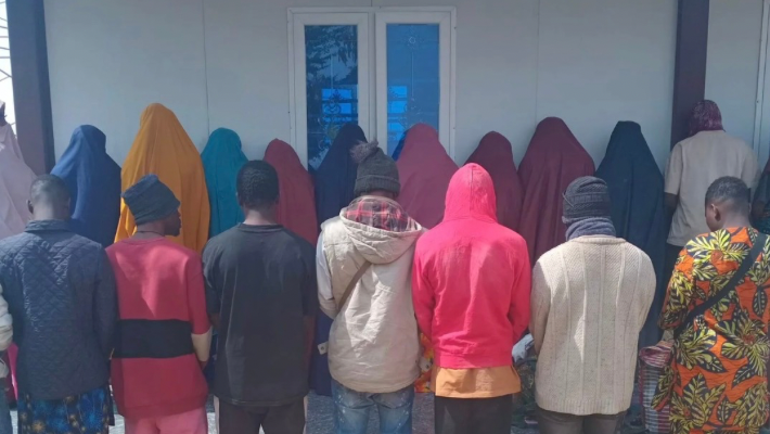 22 victims of human trafficking