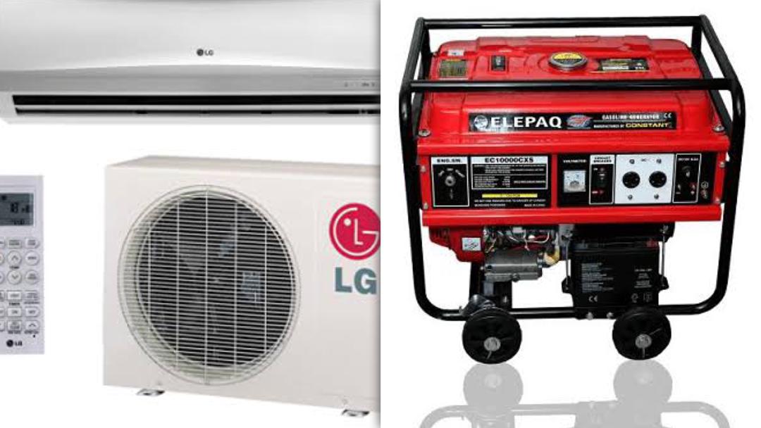 Air conditioner and generator