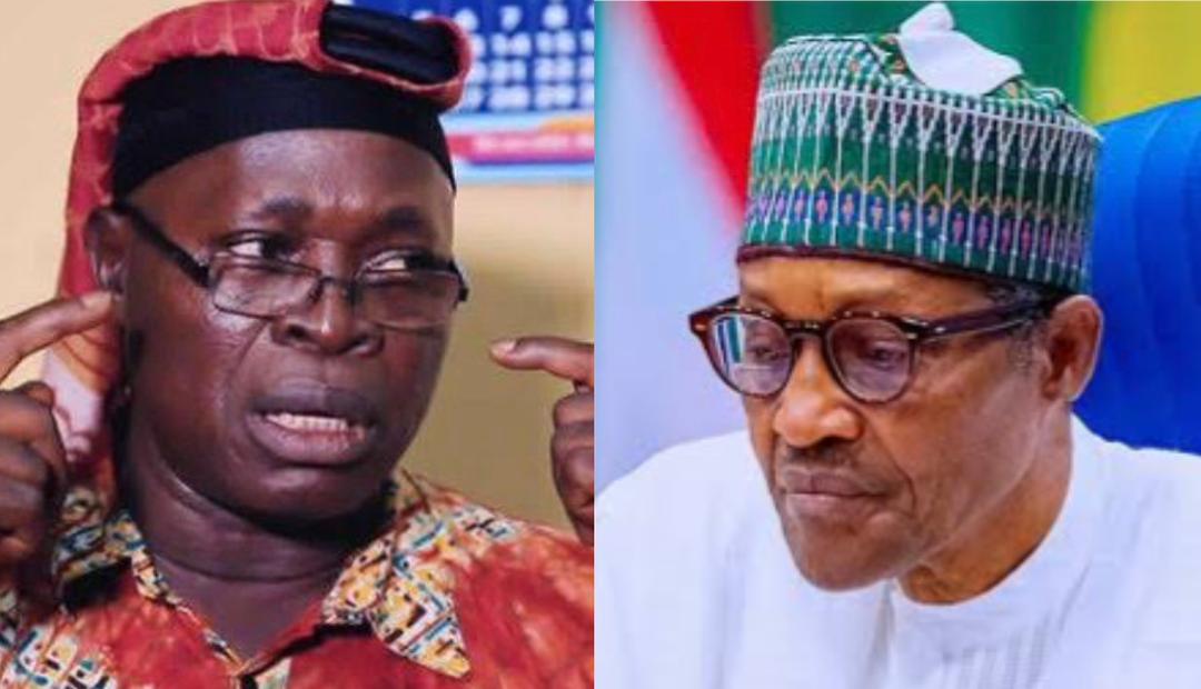 Ishaq Akintola and President Muhammadu Buhari