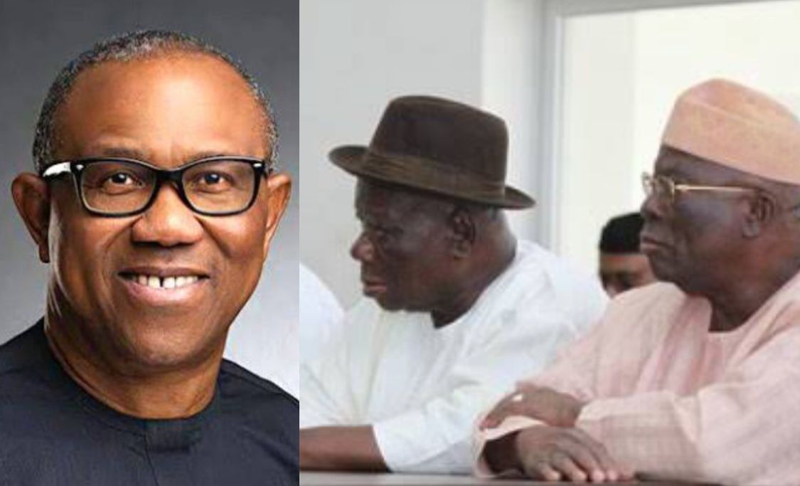 Peter Obi and PANDEF Leaders