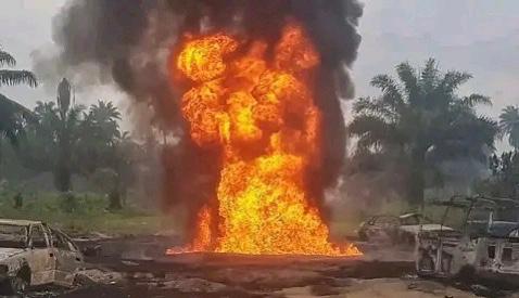 Rivers bunkering site explosion