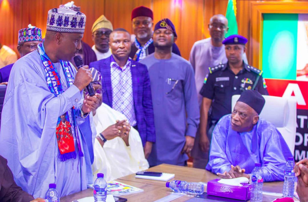 Tajudeen Abbas at the APC Hq