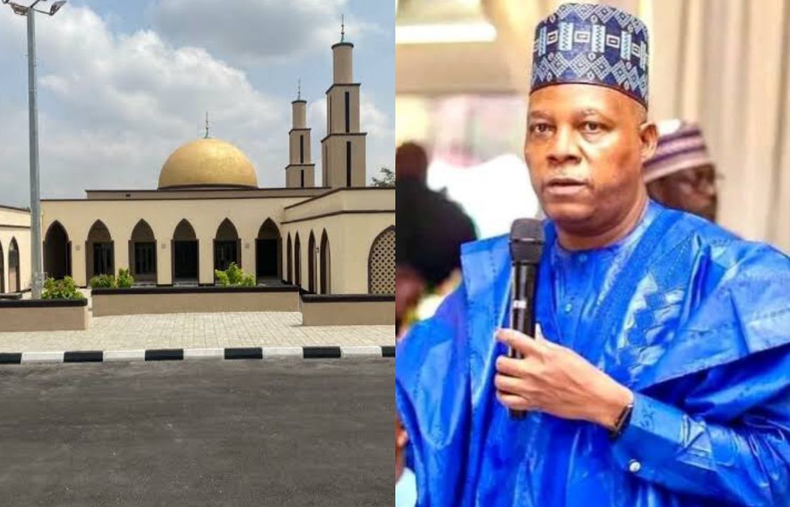 New NASS mosque, Vice-President Kashim Shettima