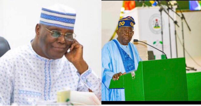 Atiku Abubakar and President Bola Tinubu