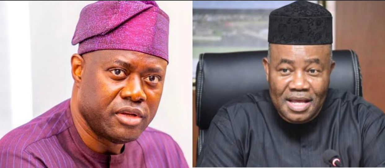 Governor Seyi Makinde, Godswill Akpabio