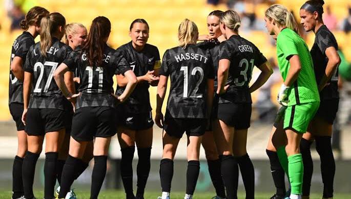 NEW ZEALAND PLAYERS AT FIFA WOMEN'S WORLD CUP