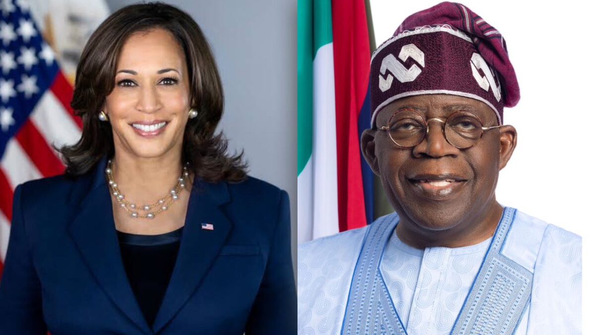 U.S. VICE-PRESIDENT KAMALA HARRIS AND PRESIDENT BOLA TINUBU