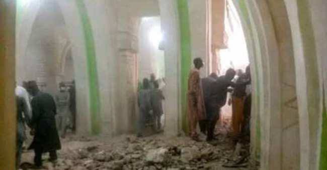 Zaria mosque collapse [Credit: Ripples Nigeria]