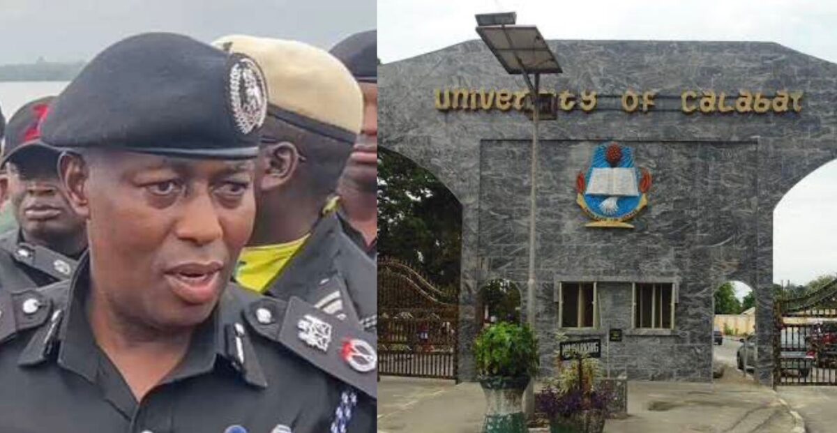 police commissioner Gyogen Grima and UNICAL