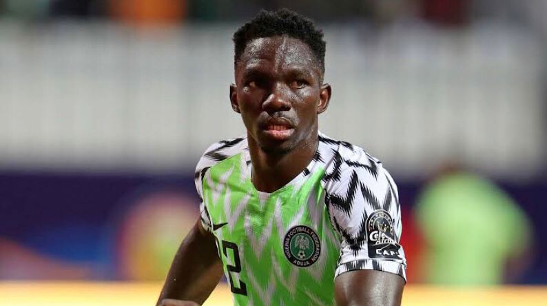 Super Eagles defender Kenneth Omeruo