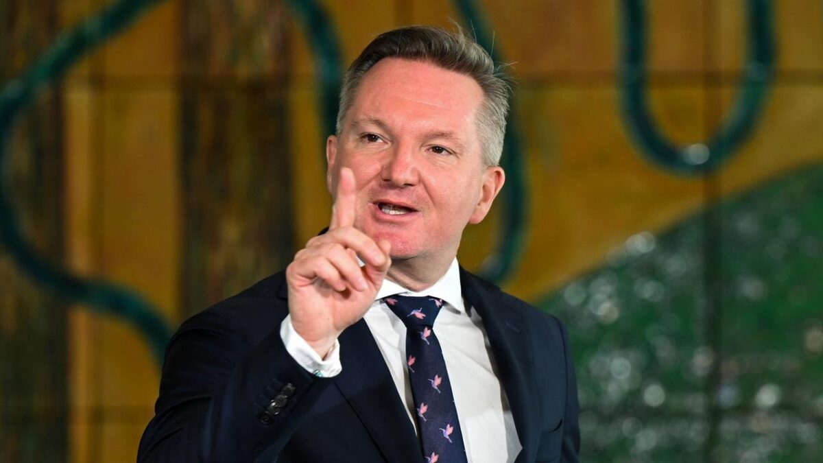 Australia’s minister for climate change, Chris Bowen