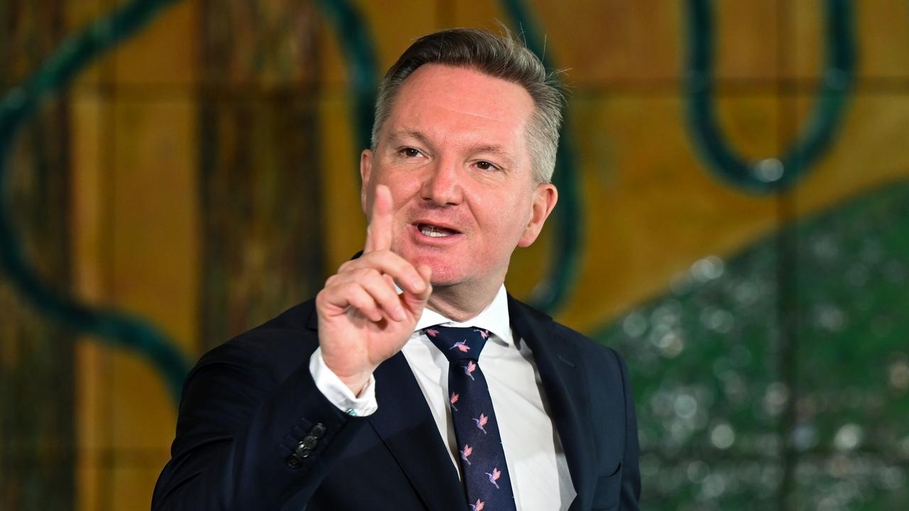 Australia’s minister for climate change, Chris Bowen