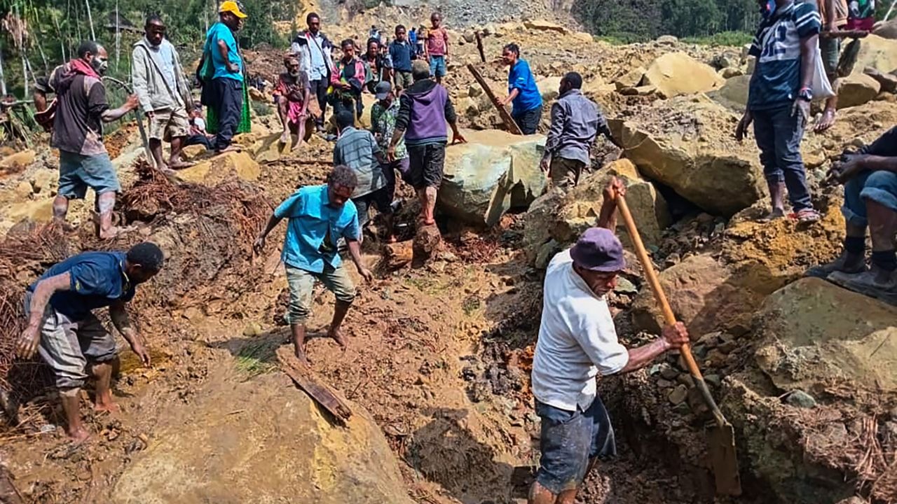 Papua New Guinea’s landslide