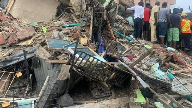 Collapsed building (Credit: Businessday)