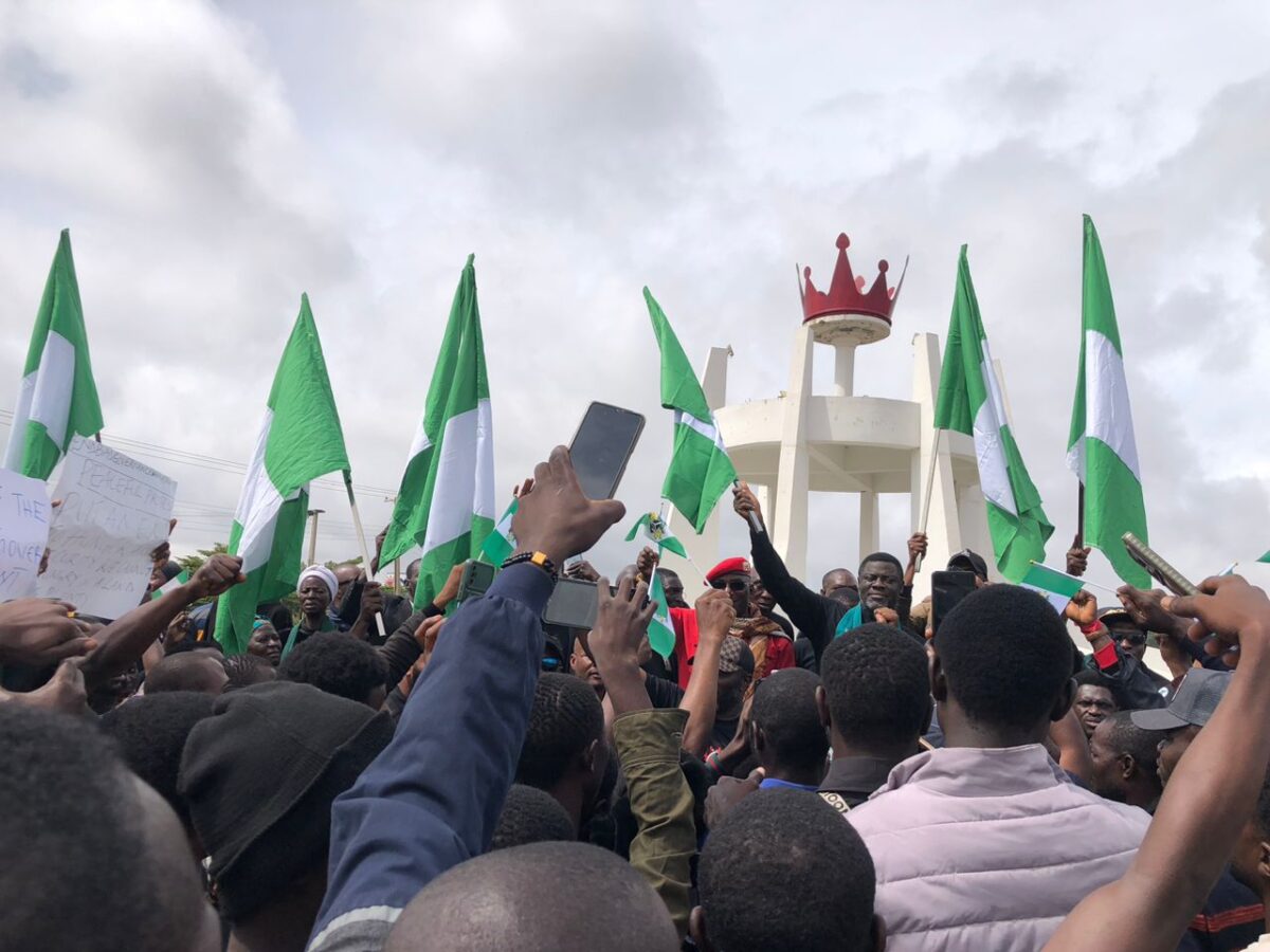 Jos protesters