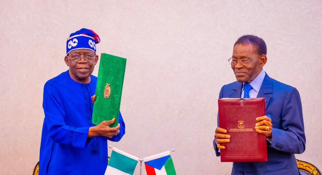 President Bola Tinubu and President Teodoro Mbasogo