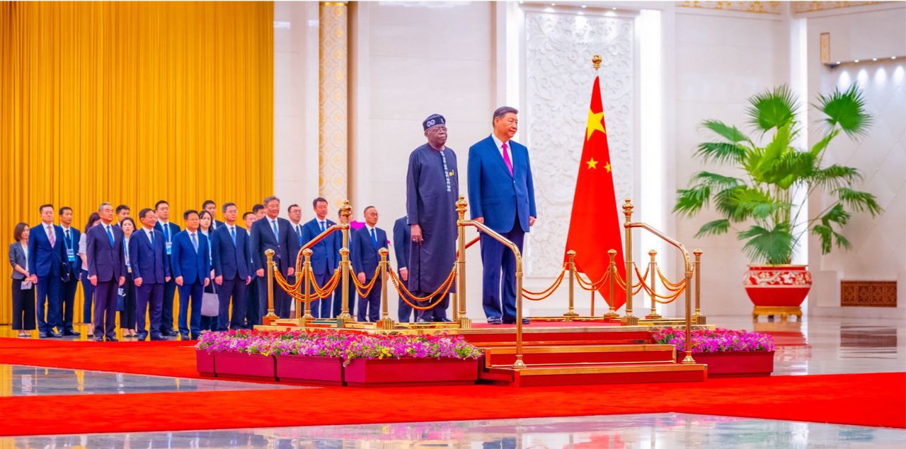 President Bola Tinubu and Chinese President Xi Jinping