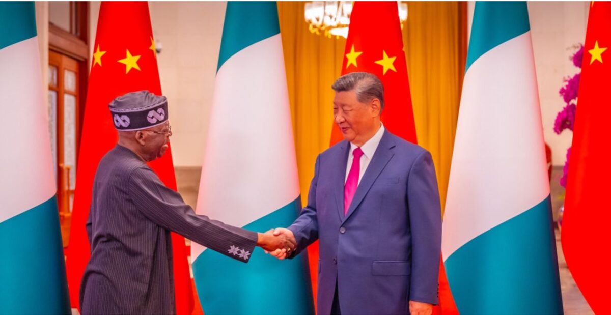 President Bola Tinubu and Chinese President Xi Jinping