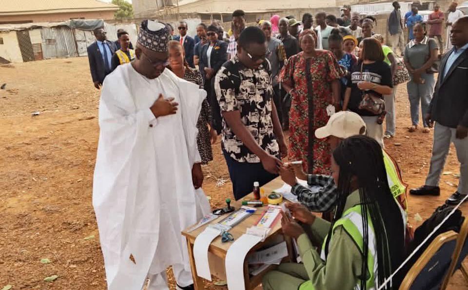 Voters in the FCT council polls