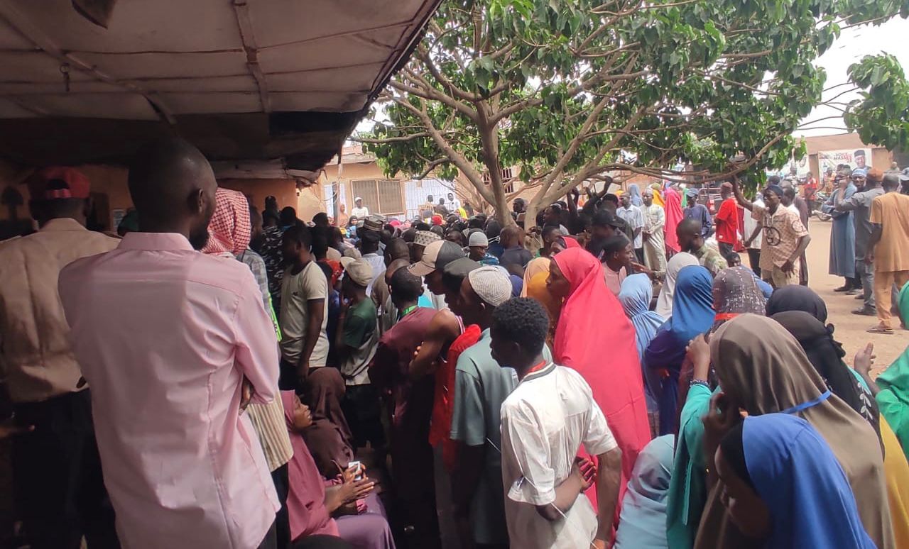 Abaji polling unit.