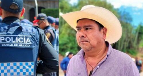 Mexican police and Jose Angel Bravo Martinez