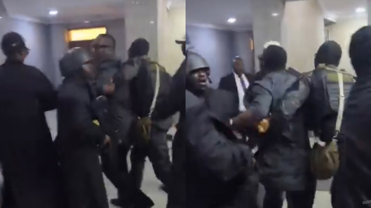 Sowore seized by SSS officials.