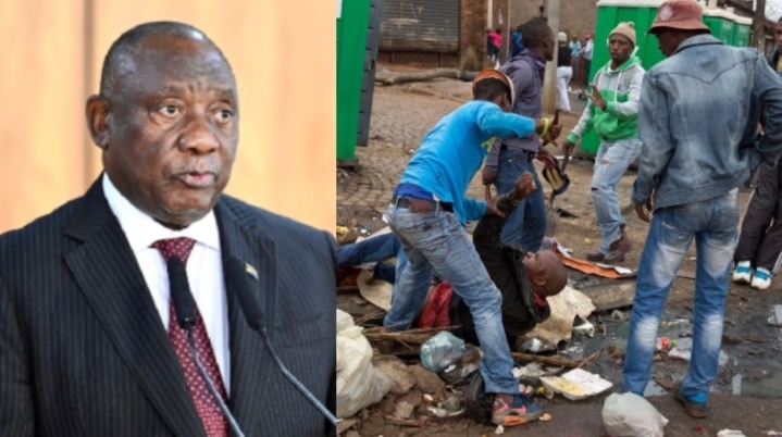 South African President Cyril Ramaphosa