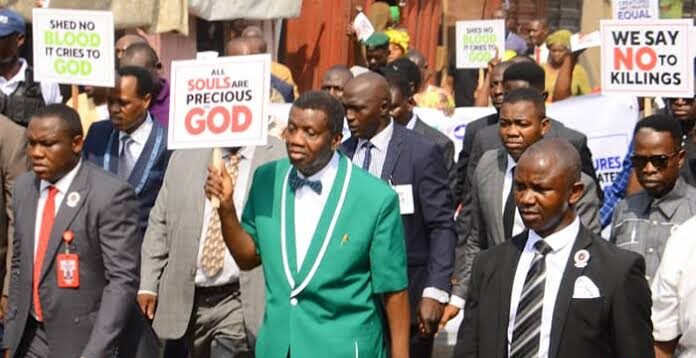 Enoch Adeboye, the general overseer of the Redeemed Christian Church of God