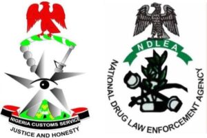 Customs, NDLEA logos
