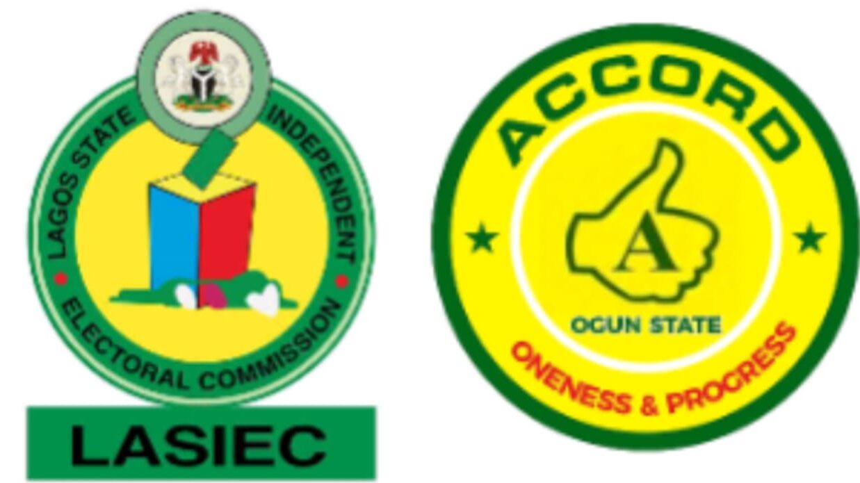 LASIEC and Accord Party logos