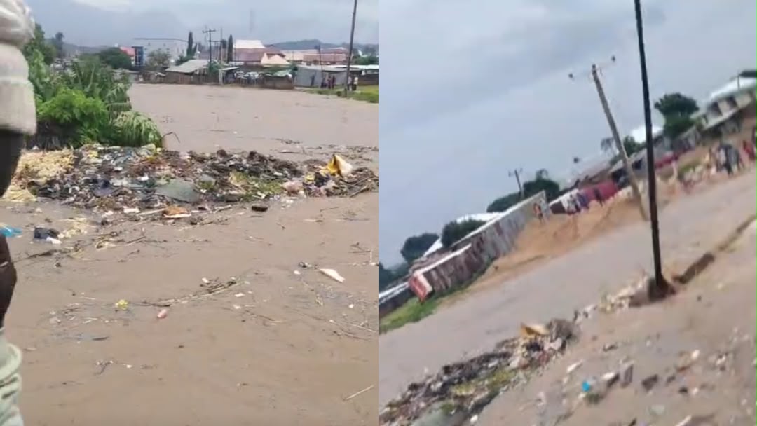 Flooding in Farin Gada area of Jos