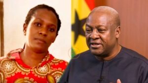 Camilla Alhassan and John Mahama