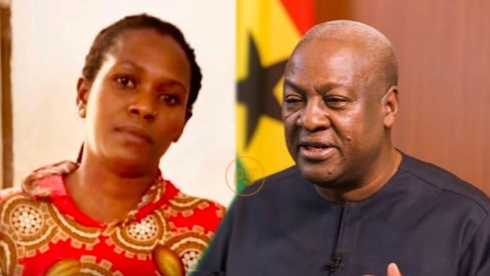 Camilla Alhassan and John Mahama