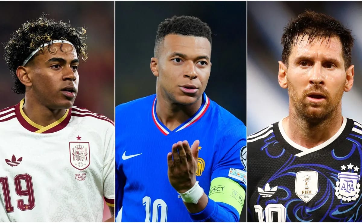 Yamal, Messi, Mbappe