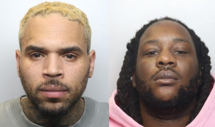 mugshots of the duo released my met.police.
