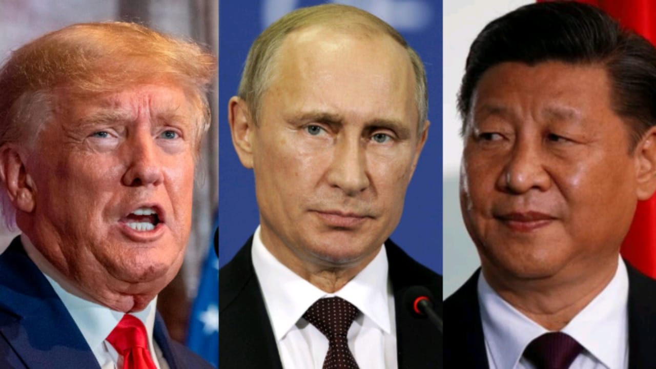 Trump, Putin and Xi