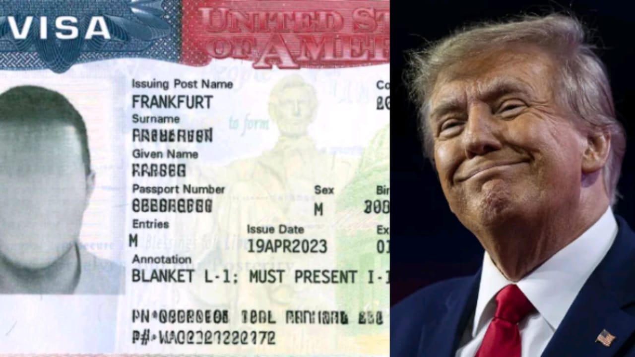 U.S. visa (bromide) and Trump.