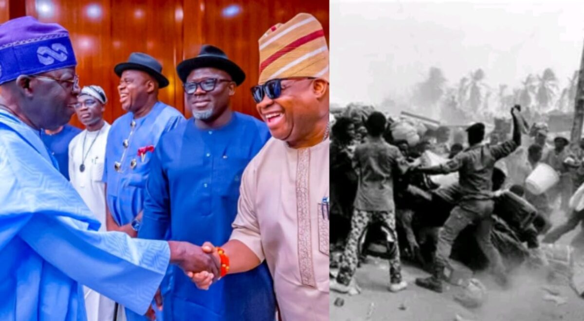 Adeleke standing with Tinubu; violence in Old Western Region