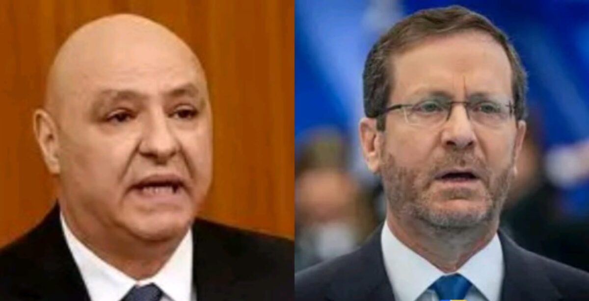Isaac Herzog and Joseph Aoun