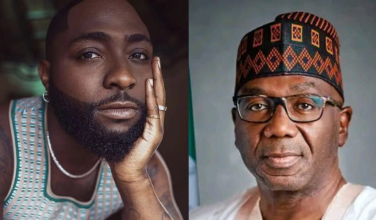 Davido and Gov Abdulrazaq