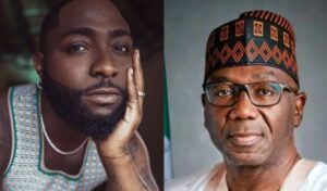 Davido and Gov Abdulrazaq