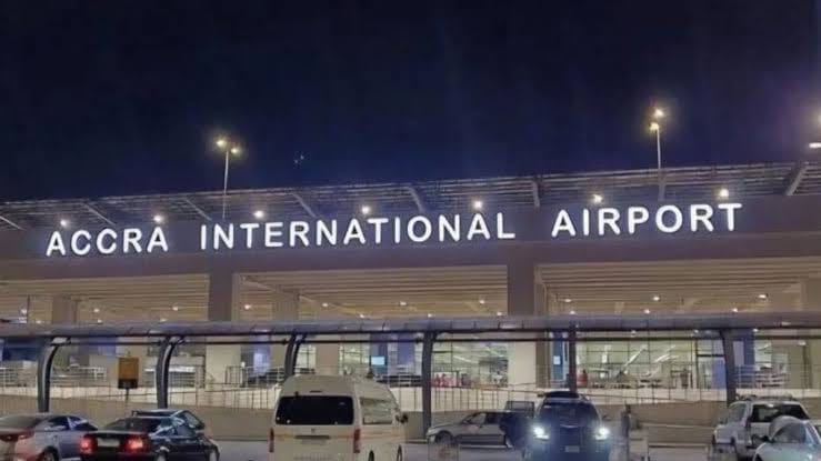 Accra International Airport.