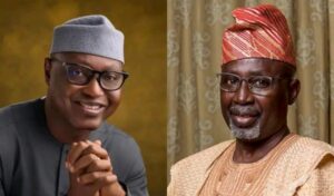 Biodun Oyebanji and Oba Adeniyi Ajakaiye