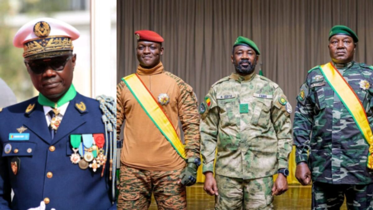 Birame Diop, Mali, Burkina Faso and Niger leaders